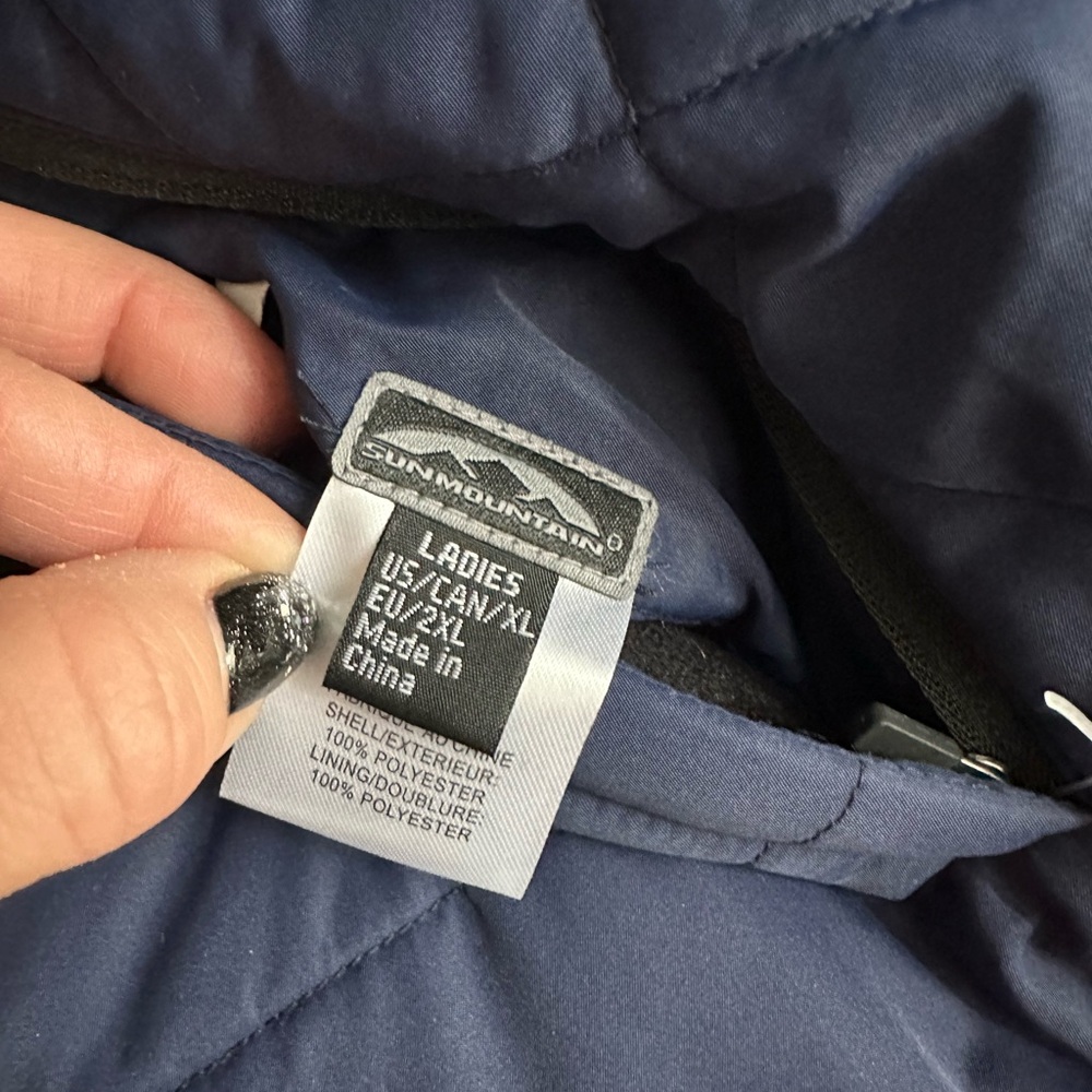NWOT Sun Mountain reversible Vest Sz XL - Picture 7 of 7